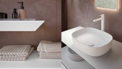 Mobili da Bagno con Maniglia a Gola